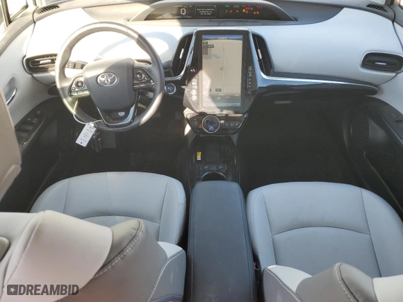 2021 Toyota Prius Prime LE with VIN JTDKAMFP6M3175925, listed as a Copart auction lot 46883015 with 64,025 mi miles and Salvage Title. Bid and sale history available at carsss.com. Image 8.
