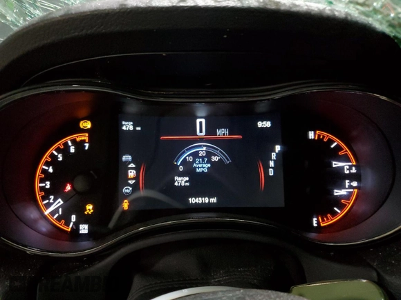2018 Dodge Durango GT с VIN 1C4RDJDG4JC474798, выставлен на аукционе Copart как лот 56108425 с пробегом 104 319 миль миль и Списание • Salvage title. История ставок и продаж доступна на DreamBid. Изображение 9.