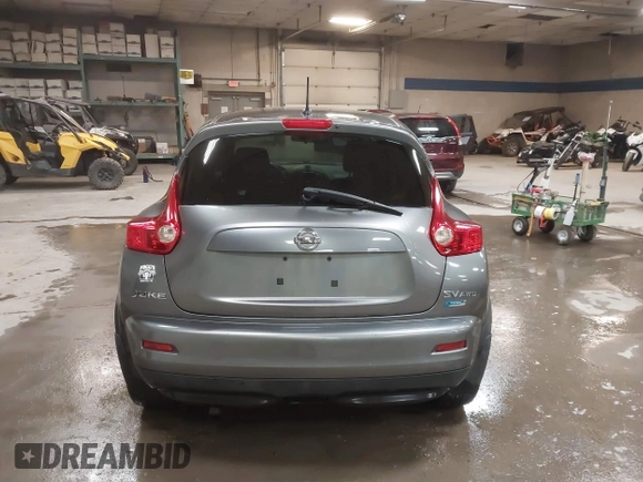 2014 Nissan Juke S with VIN JN8AF5MV4ET480754, listed as a IAAI auction lot 41415793 with 159,902 mi miles. Bid and sale history available at carsss.com. Image 16.