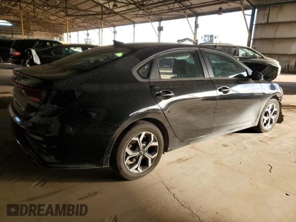 2021 Kia Forte LXS with VIN 3KPF24AD9ME317091, listed as a Copart auction lot 84404904 with 66,516 mi miles and Salvage Title. Bid and sale history available at carsss.com. Image 3.
