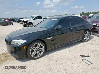 2012 BMW 5 Series 550i z VIN WBAFR9C5XCDV58637, wystawiony jako Copart lot #58076725 z przebiegiem 76 213 mil mil oraz Szkoda całkowita • Salvage title. Historia ofert i sprzedaży dostępna na DreamBid. Obrazek 1.