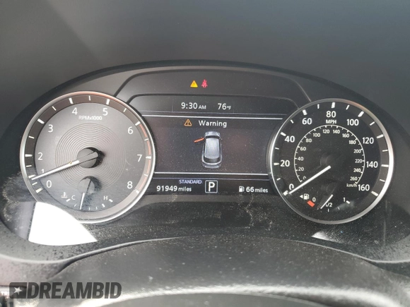 2019 Infiniti QX50 Essential with VIN 3PCAJ5M19KF119204, listed as a Copart auction lot 60283835 with 91,949 mi miles and Clean title. Bid and sale history available at DreamBid. Image 9.