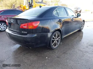 2008 Lexus IS 250 with VIN JTHBK262785086136, listed as a IAAI auction lot 41502034 with 202,832 mi miles. Bid and sale history available at carsss.com. Image 4.