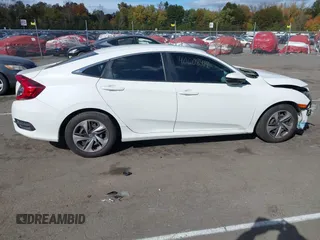 2019 Honda Civic Sedan LX with VIN 2HGFC2F66KH533012, listed as a IAAI auction lot 40608414 with 116,649 mi miles. Bid and sale history available at carsss.com. Image 14.