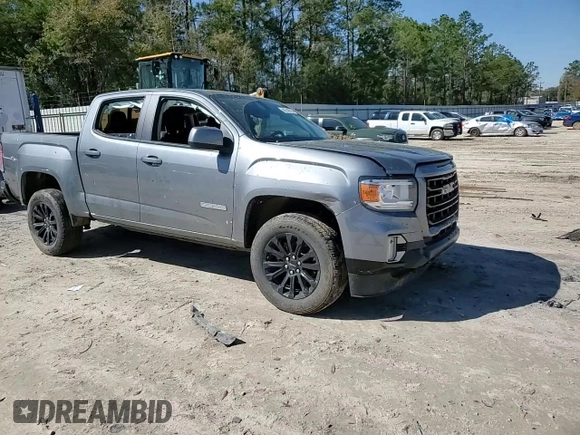 2022 GMC Canyon 2WD Elevation with VIN 1GTG5CEN8N1236953, listed as a Copart auction lot 48746705 with 39,111 mi miles and Non Repairable. Bid and sale history available at carsss.com. Image 10.
