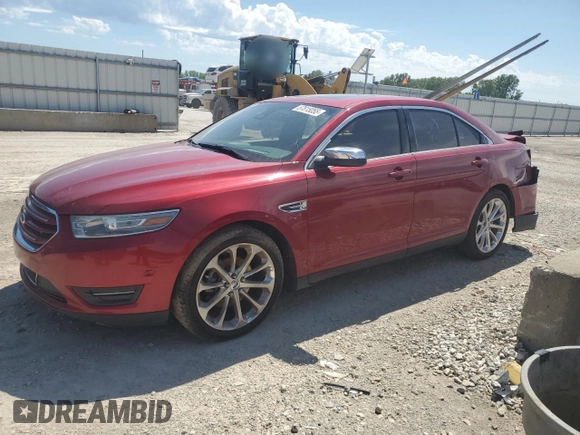 2013 Ford Taurus Limited with VIN 1FAHP2F80DG167100, listed as a Copart auction lot 57815055 with 198,364 mi miles and Salvage title. Bid and sale history available at DreamBid. Image 1.