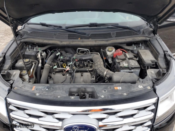 2019 Ford Explorer Limited with VIN 1FM5K8FH6KGB52401, listed as a Copart auction lot 85208344 with 105,006 mi miles and Salvage Title. Bid and sale history available at carsss.com. Image 12.