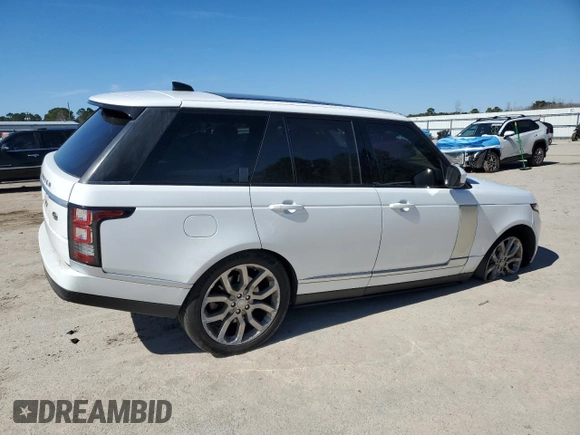 2017 Land Rover Range Rover z VIN SALGS2FE1HA348797, wystawiony jako Copart lot #45932065 z przebiegiem 104 557 mil mil oraz Szkoda całkowita • Salvage title. Historia ofert i sprzedaży dostępna na DreamBid. Obrazek 3.