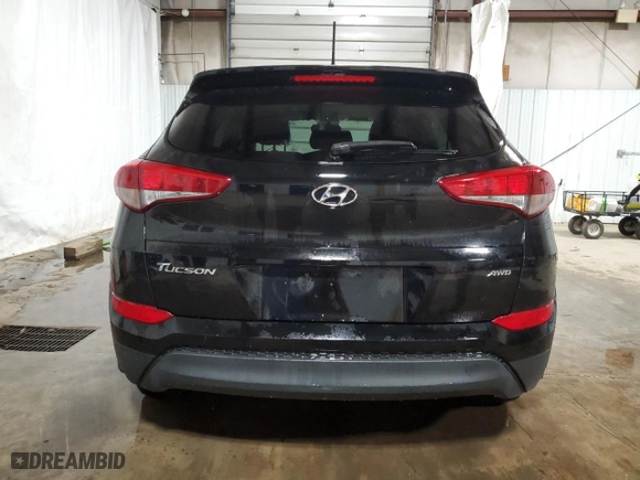 2017 Hyundai Tucson SE with VIN KM8J3CA41HU375460, listed as a Copart auction lot 49315215 with 101,271 mi miles and Salvage Title. Bid and sale history available at carsss.com. Image 6.