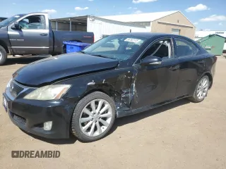 2010 Lexus IS 250 с VIN JTHCF5C26A2034695, выставлен на аукционе Copart как лот 56762115 с пробегом 134 866 миль миль и Списание • Salvage title. История ставок и продаж доступна на DreamBid. Изображение 1.