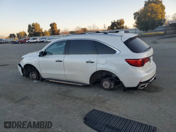 2018 Acura MDX Advance with VIN 5J8YD4H82JL002102, listed as a Copart auction lot 83403364 with Not Provided miles and Salvage Title. Bid and sale history available at carsss.com. Image 2.
