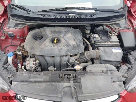 2011 Hyundai Elantra Ltd with VIN KMHDH4AE6BU141853, listed as a IAAI auction lot 41743359 with 128,676 mi miles. Bid and sale history available at carsss.com. Image 10.