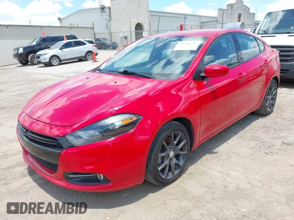2016 Dodge Dart SXT Sport with VIN 1C3CDFFA4GD791712, listed as a IAAI auction lot 42241237 with 108,751 mi miles and . Bid and sale history available at DreamBid. Image 2.