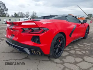 2020 Chevrolet Corvette 2LT with VIN 1G1Y73D46L5115960, listed as a IAAI auction lot 41774420 with 34,413 mi miles. Bid and sale history available at carsss.com. Image 4.