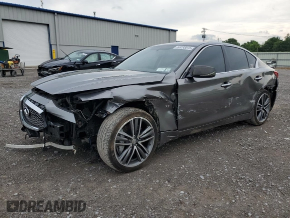 2015 Infiniti Q50 Premium z VIN JN1BV7AR3FM392685, wystawiony jako Copart lot #63233075 z przebiegiem 71 164 mil mil oraz Szkoda całkowita • Salvage title. Historia ofert i sprzedaży dostępna na DreamBid. Obrazek 1.