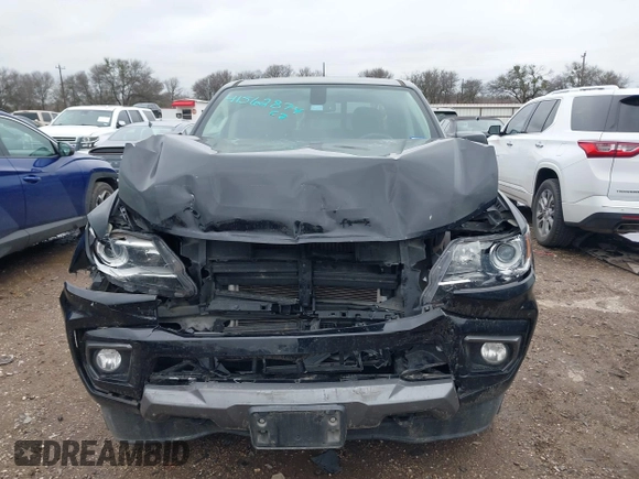 2021 Chevrolet Colorado 2WD Z71 with VIN 1GCGSDEN3M1108777, listed as a IAAI auction lot 41562874 with 77,607 mi miles and . Bid and sale history available at DreamBid. Image 12.