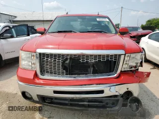 2011 GMC Sierra 1500 SLT with VIN 3GTP2WE32BG233455, listed as a Copart auction lot 58928725 with 155,505 mi miles and Salvage title. Bid and sale history available at DreamBid. Image 5.