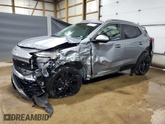 2024 Buick Encore GX Sport Touring with VIN KL4AMESL5RB205533, listed as a Copart auction lot 53656265 with 14,696 mi miles and Salvage title. Bid and sale history available at DreamBid. Image 1.