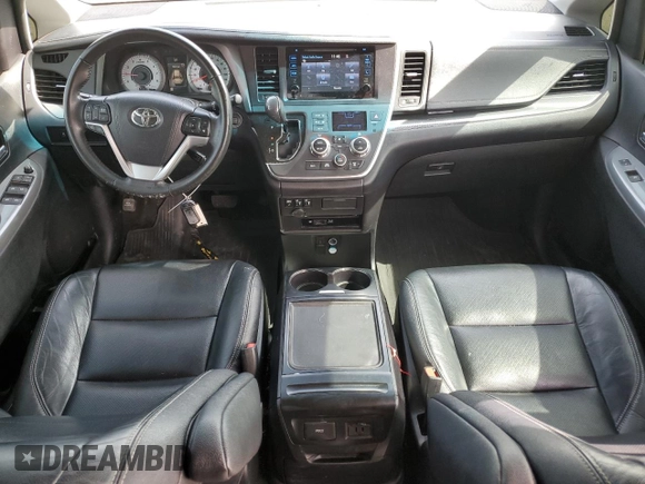 2017 Toyota Sienna SE with VIN 5TDXZ3DCXHS771231, listed as a Copart auction lot 50169225 with 81,910 mi miles and Salvage Title. Bid and sale history available at carsss.com. Image 8.