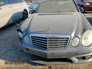 2007 Mercedes-Benz E 63 AMG with VIN WDBUF77X87B082522, listed as a Copart auction lot 42189345 with 78,835 mi miles and Salvage Title. Bid and sale history available at carsss.com. Image 10.