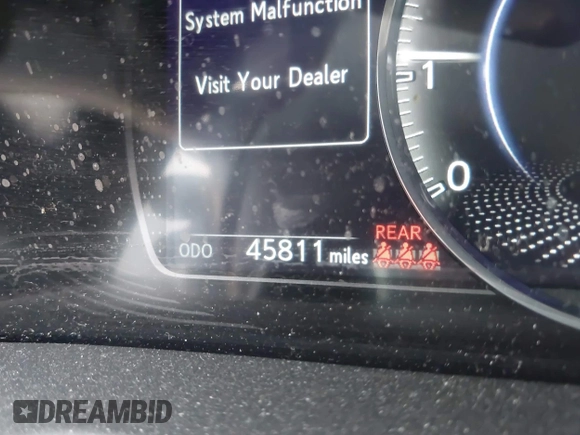 2020 Lexus ES with VIN 58ADZ1B18LU070415, listed as a IAAI auction lot 42074563 with 45,811 mi miles. Bid and sale history available at carsss.com. Image 16.