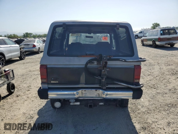 1984 Ford Bronco with VIN 1FMCU14S6EUA81956, listed as a Copart auction lot 53947335 with 2,868 mi miles and Clean title. Bid and sale history available at DreamBid. Image 6.
