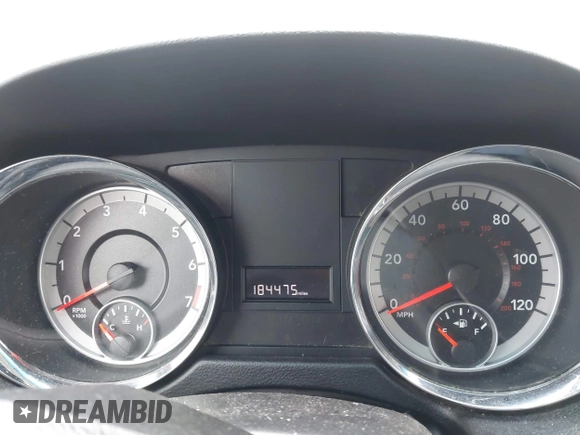 2012 Dodge Grand Caravan SXT with VIN 2C4RDGCG8CR294836, listed as a IAAI auction lot 41995385 with 184,475 mi miles and . Bid and sale history available at DreamBid. Image 7.