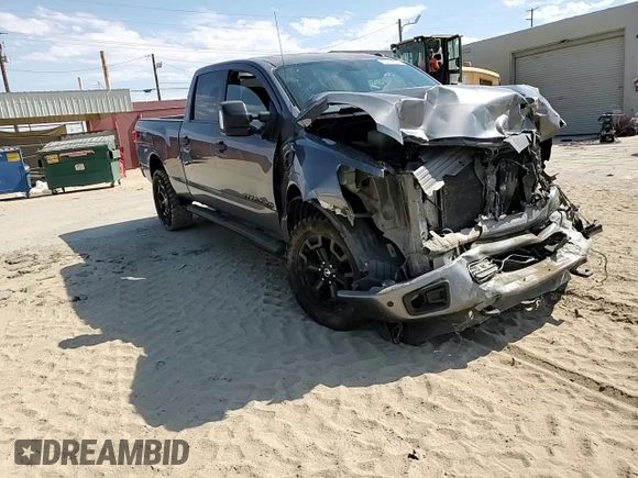 2018 Nissan Titan XD SV with VIN 1N6BA1F45JN549300, listed as a Copart auction lot 75013764 with 109,537 mi miles and Salvage Title. Bid and sale history available at carsss.com. Image 11.