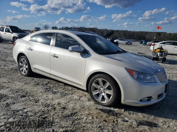 2012 Buick LaCrosse Premium 2 with VIN 1G4GG5G33CF188632, listed as a Copart auction lot 87273054 with 76,999 mi miles and Salvage title. Bid and sale history available at DreamBid. Image 4.