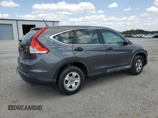 2014 Honda CR-V LX with VIN 2HKRM4H39EH697115, listed as a Copart auction lot 48355225 with 158,671 mi miles and Salvage Title. Bid and sale history available at carsss.com. Image 3.