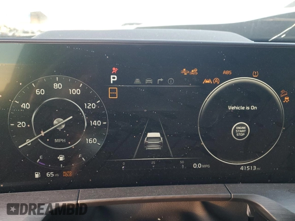 2023 Kia Telluride SX X-Line with VIN 5XYP5DGC2PG326443, listed as a Copart auction lot 83906974 with 41,513 mi miles and Non repairable. Bid and sale history available at DreamBid. Image 9.