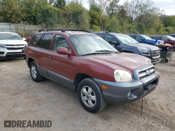 2005 Hyundai Santa Fe GLS with VIN KM8SC13DX5U865459, listed as a Copart auction lot 74367634 with 158,650 mi miles and Clean Title. Bid and sale history available at carsss.com. Image 4.