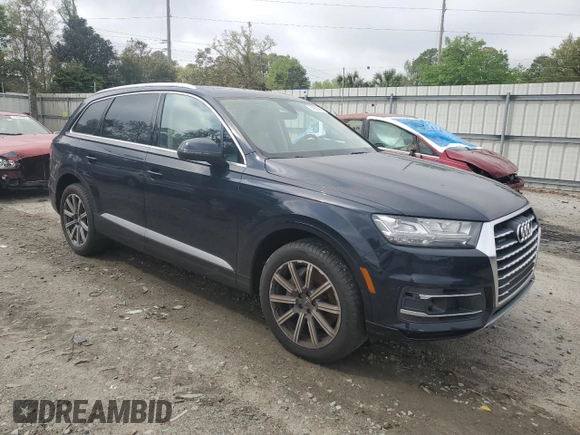 2017 Audi Q7 Premium Plus with VIN WA1LAAF73HD032248, listed as a Copart auction lot 51602595 with 103,965 mi miles and Salvage Title. Bid and sale history available at carsss.com. Image 4.