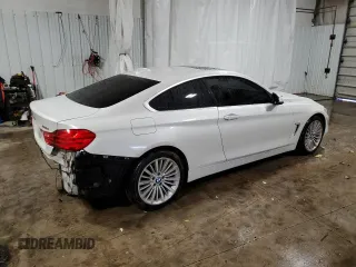 2014 BMW 4 Series 428i xDrive z VIN WBA3N9C53EK245720, wystawiony jako Copart lot #45166125 z przebiegiem 154 318 mil mil oraz Szkoda całkowita • Salvage title. Historia ofert i sprzedaży dostępna na DreamBid. Obrazek 3.
