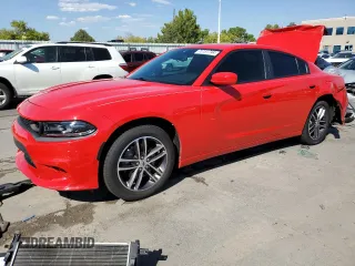 2019 Dodge Charger SXT with VIN 2C3CDXJG7KH542298, listed as a Copart auction lot 75131744 with 68,638 mi miles and Salvage Title. Bid and sale history available at DreamBid. Image 1.