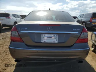 2009 Mercedes-Benz E 350 Luxury with VIN WDBUF87X49B376380, listed as a Copart auction lot 63763895 with 102,820 mi miles and Salvage title. Bid and sale history available at DreamBid. Image 6.