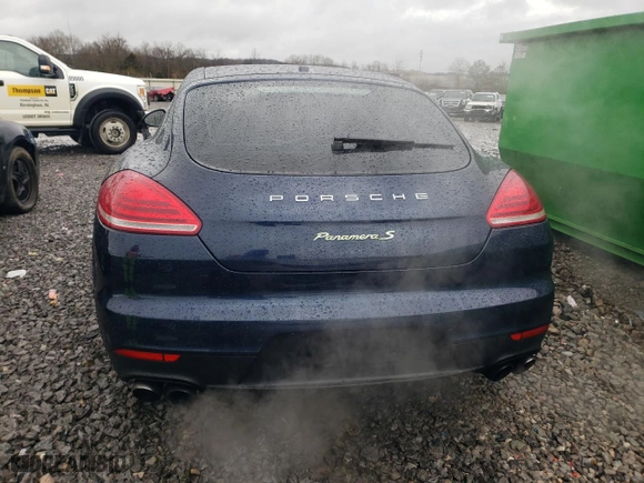 2016 Porsche Panamera S Hybrid with VIN WP0AD2A70GL040698, listed as a Copart auction lot 44634575 with 114,563 mi miles and Salvage Title. Bid and sale history available at carsss.com. Image 6.