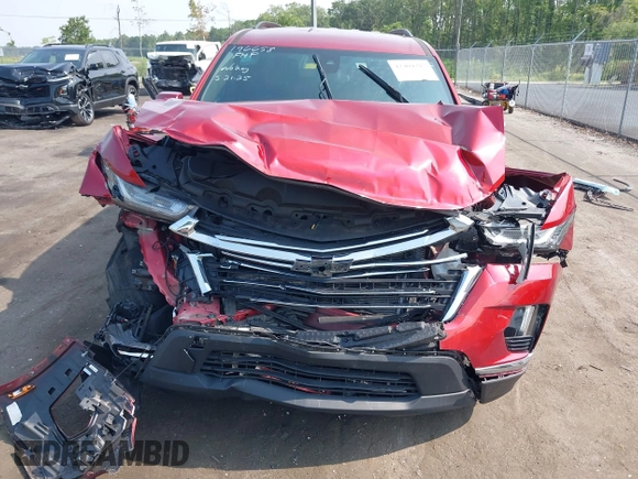 2023 Chevrolet Traverse LT Cloth z VIN 1GNERGKWXPJ196658, wystawiony jako IAAI lot #42404287 z przebiegiem 49 896 mil mil oraz . Historia ofert i sprzedaży dostępna na DreamBid. Obrazek 12.