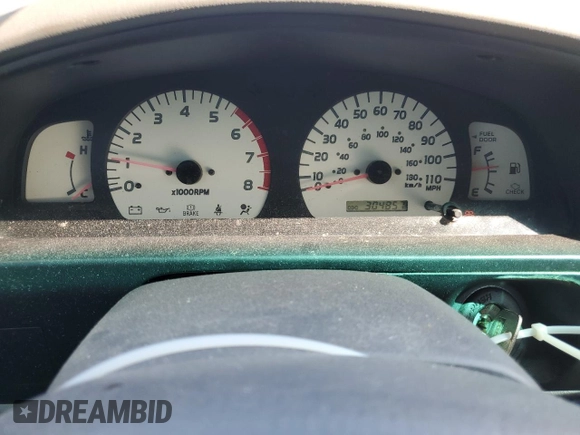 2001 Toyota Tacoma with VIN 5TEWM72NX1Z842202, listed as a Copart auction lot 53111405 with 304,857 mi miles and Salvage title. Bid and sale history available at DreamBid. Image 9.