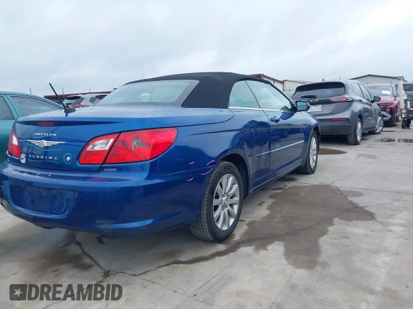 2010 Chrysler Sebring Touring with VIN 1C3BC5ED4AN147603, listed as a IAAI auction lot 41888976 with 83,800 mi miles and . Bid and sale history available at DreamBid. Image 4.