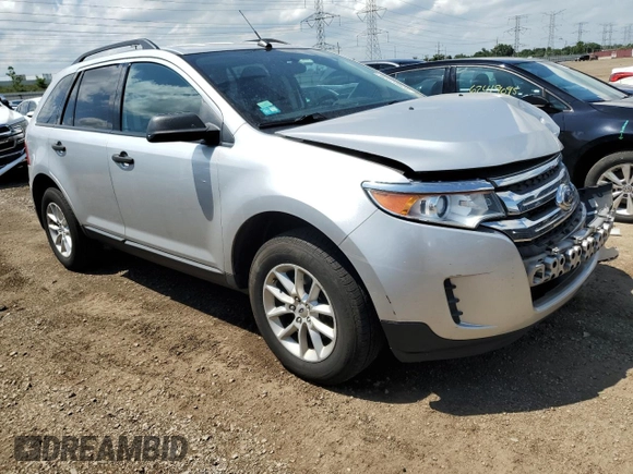 2014 Ford Edge SE with VIN 2FMDK3GC1EBA94145, listed as a Copart auction lot 62373525 with 146,830 mi miles and Salvage title. Bid and sale history available at DreamBid. Image 4.