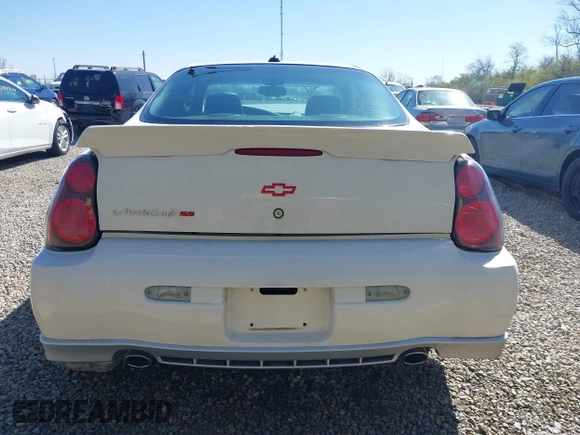 2004 Chevrolet Monte Carlo SS Supercharged with VIN 2G1WZ121749159033, listed as a IAAI auction lot 42054942 with 119,326 mi miles. Bid and sale history available at carsss.com. Image 16.