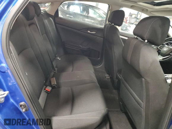2017 Honda Civic Sedan EX-T with VIN 2HGFC1F46HH104065, listed as a Copart auction lot 43015035 with 93,690 mi miles and Salvage Title. Bid and sale history available at carsss.com. Image 10.