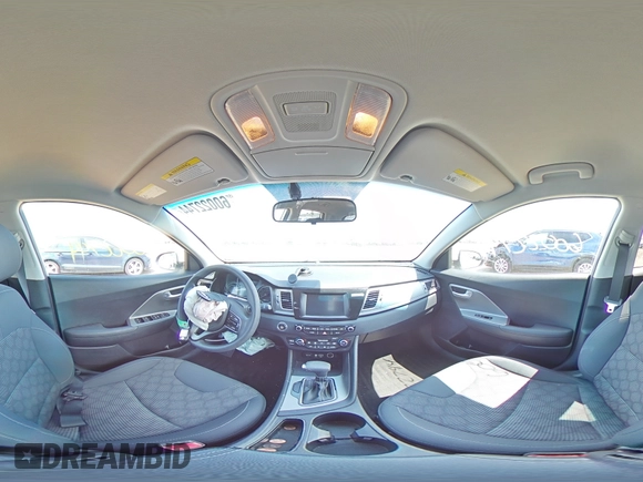 2019 Kia Niro LX with VIN KNDCB3LC4K5264309, listed as a Copart auction lot 60022744 with 36,949 mi miles and Salvage Title. Bid and sale history available at DreamBid. Image 12.
