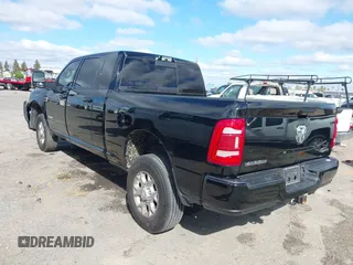 2024 Ram 2500 Laramie with VIN 3C6UR5NL2RG161490, listed as a IAAI auction lot 41688136 with 10,597 mi miles and . Bid and sale history available at DreamBid. Image 3.