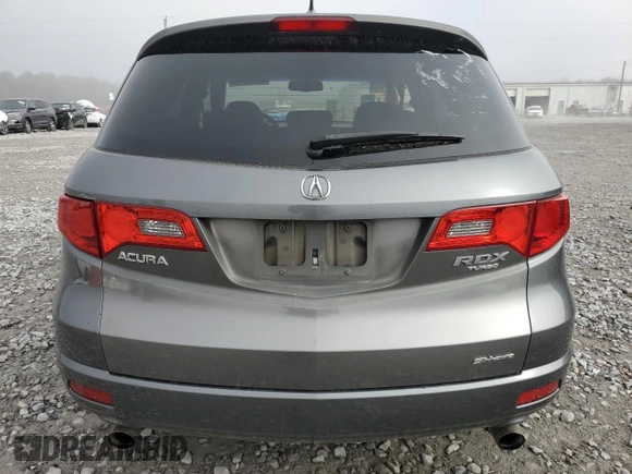 2008 Acura RDX with VIN 5J8TB18248A015322, listed as a Copart auction lot 50200285 with 197,164 mi miles and Salvage Title. Bid and sale history available at carsss.com. Image 6.