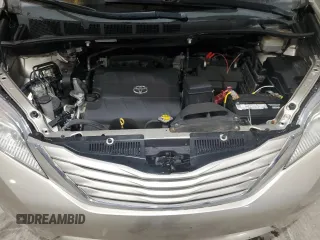 2015 Toyota Sienna LE AAS with VIN 5TDKK3DCXFS636844, listed as a Copart auction lot 49820455 with 12,964 mi miles and Salvage Title. Bid and sale history available at carsss.com. Image 12.