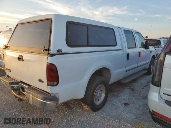 2000 Ford F-350 XL with VIN 1FTSW30S6YEC82315, listed as a Copart auction lot 75479334 with 327,345 mi miles and Salvage Title. Bid and sale history available at DreamBid. Image 3.