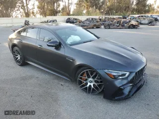 2019 Mercedes-Benz AMG GT with VIN WDD7X8KBXKA001148, listed as a Copart auction lot 87696245 with 40,492 mi miles and Salvage Title. Bid and sale history available at carsss.com. Image 4.