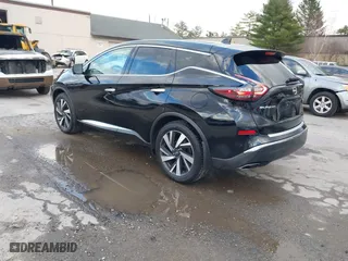 2023 Nissan Murano SL with VIN 5N1AZ2CS9PC106843, listed as a IAAI auction lot 40943148 with 44,513 mi miles. Bid and sale history available at carsss.com. Image 3.